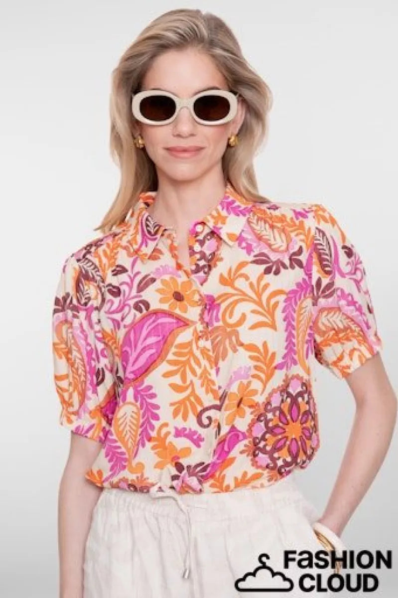 Geisha Geisha Blouse Orange