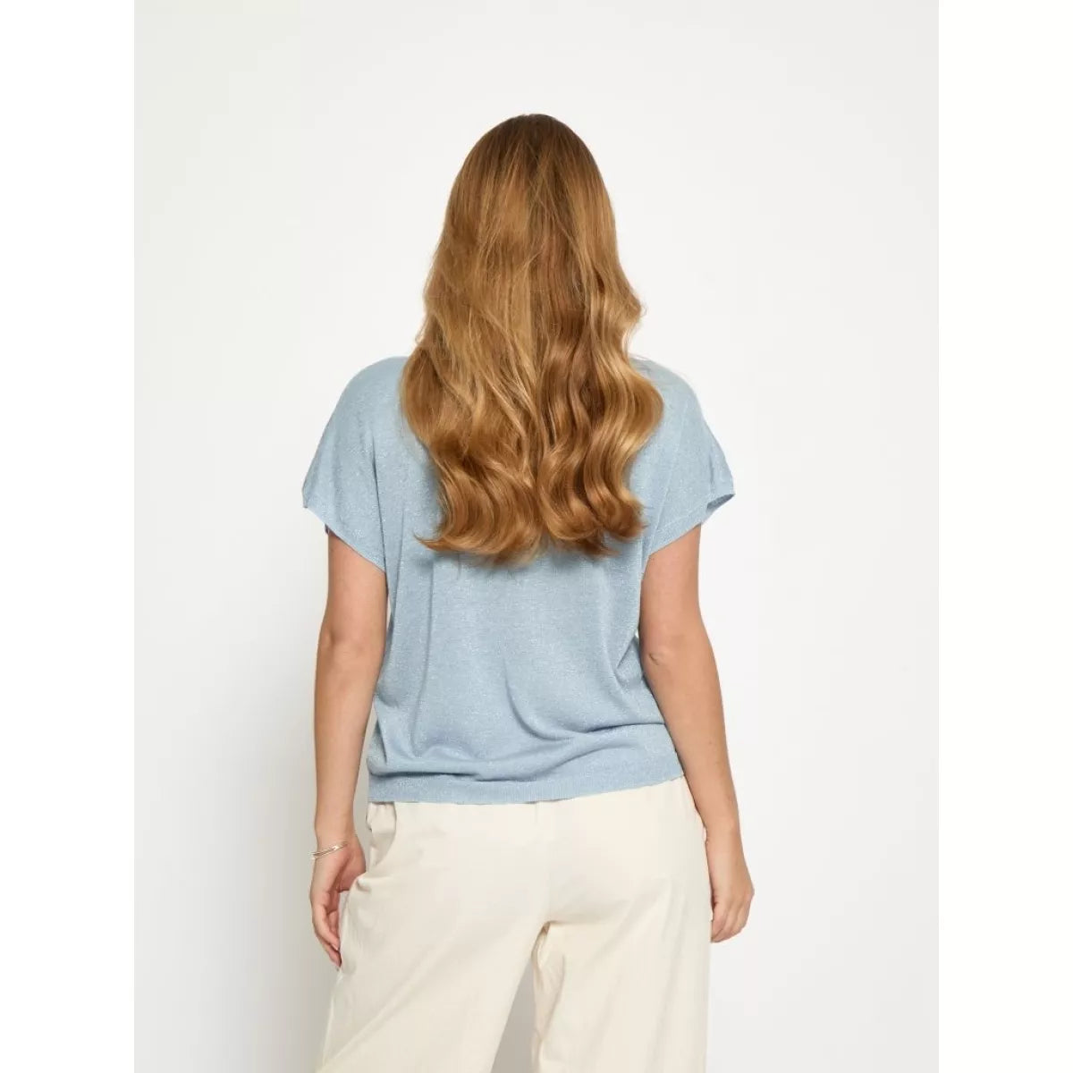 Minus Minus Top Blauw