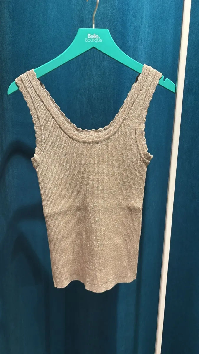 Geisha Geisha Singlet Sand