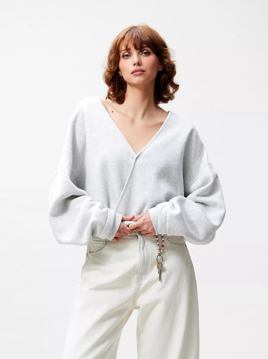 Catwalk Junkie Catwalk Junkie Sweater Licht grijs