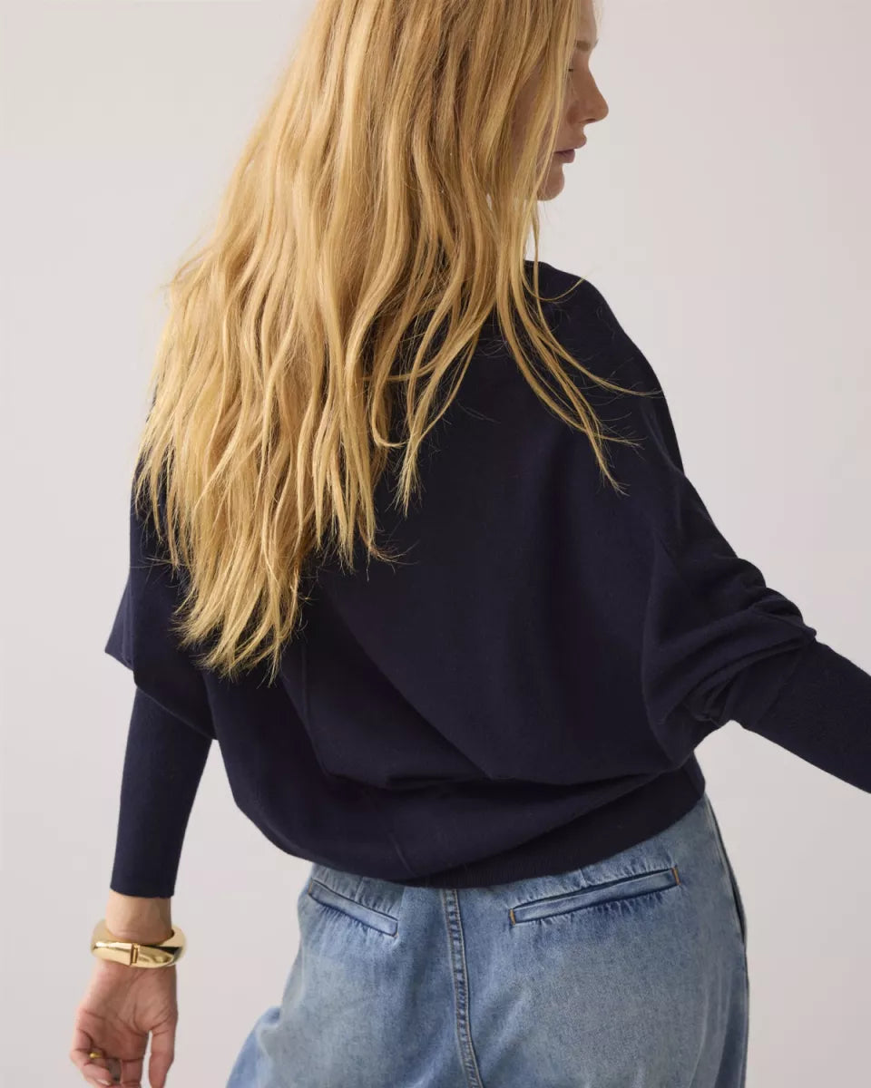 Summum Summum Sweater Blauw