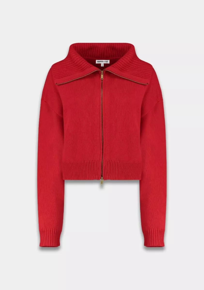 Harper&Yve Harper&Yve Vest Rood