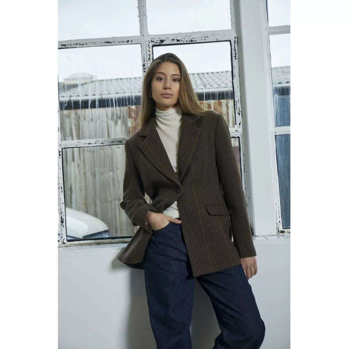 Minus Minus Blazer Bruin