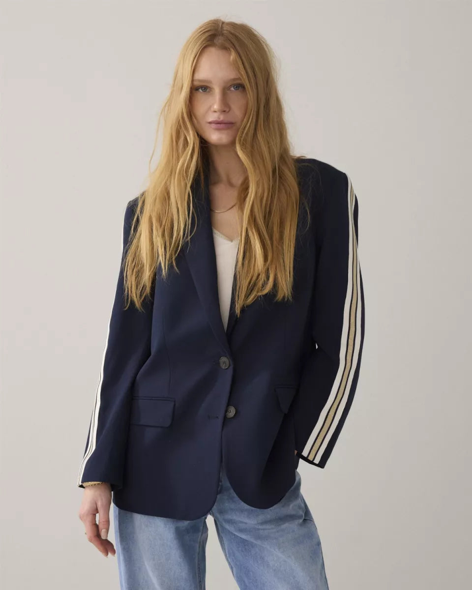 Summum Summum Blazer Donker blauw