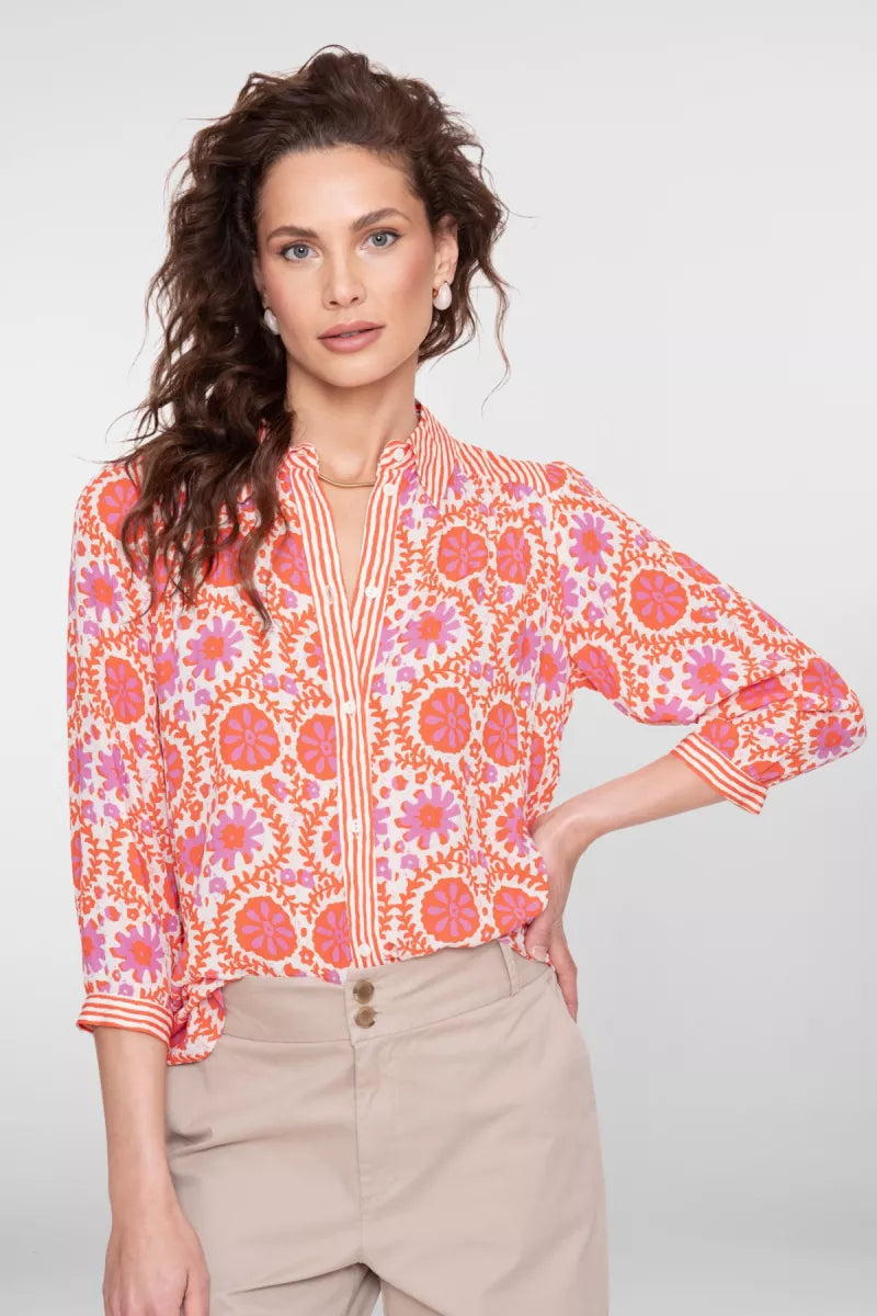 Geisha Geisha Blouse Lila