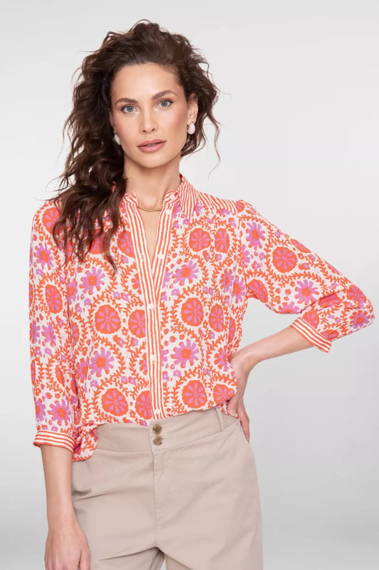 Geisha Geisha Blouse Lila