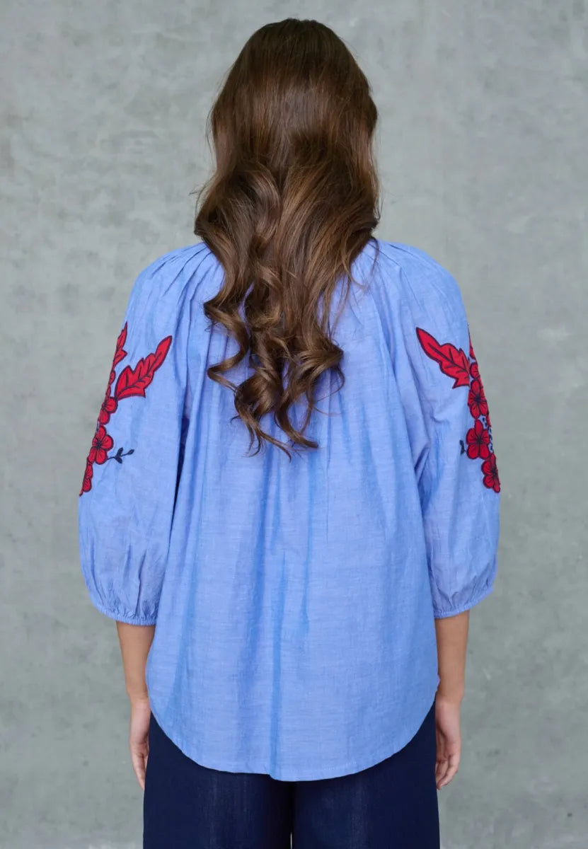 Love&Divine Love&Divine Blouse Blauw