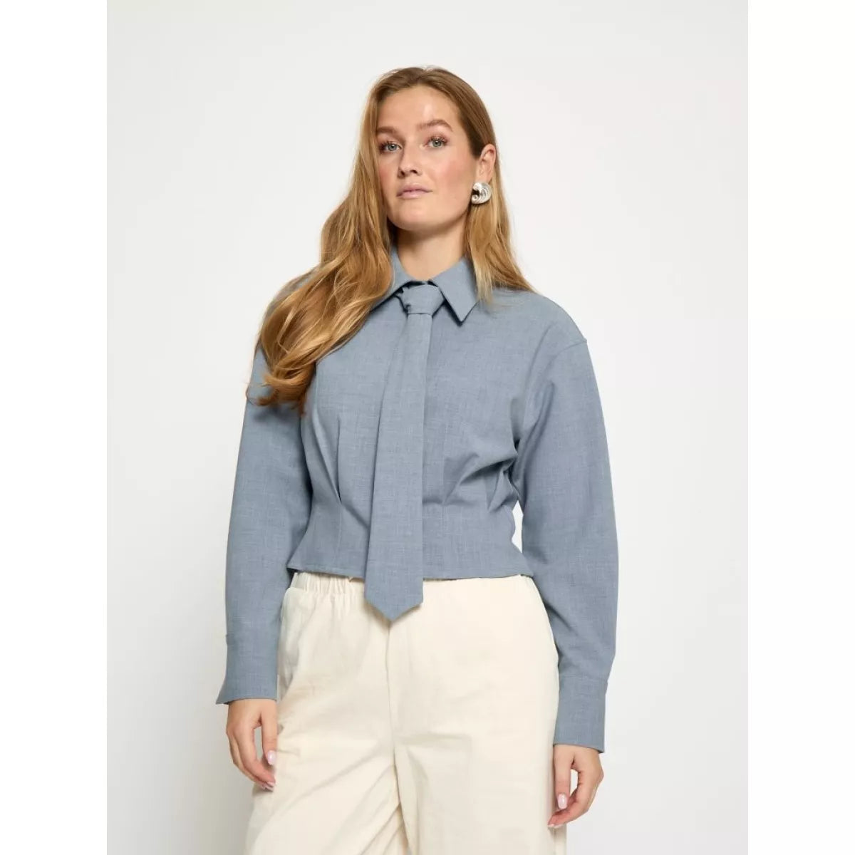 Minus Minus Blouse Blauw