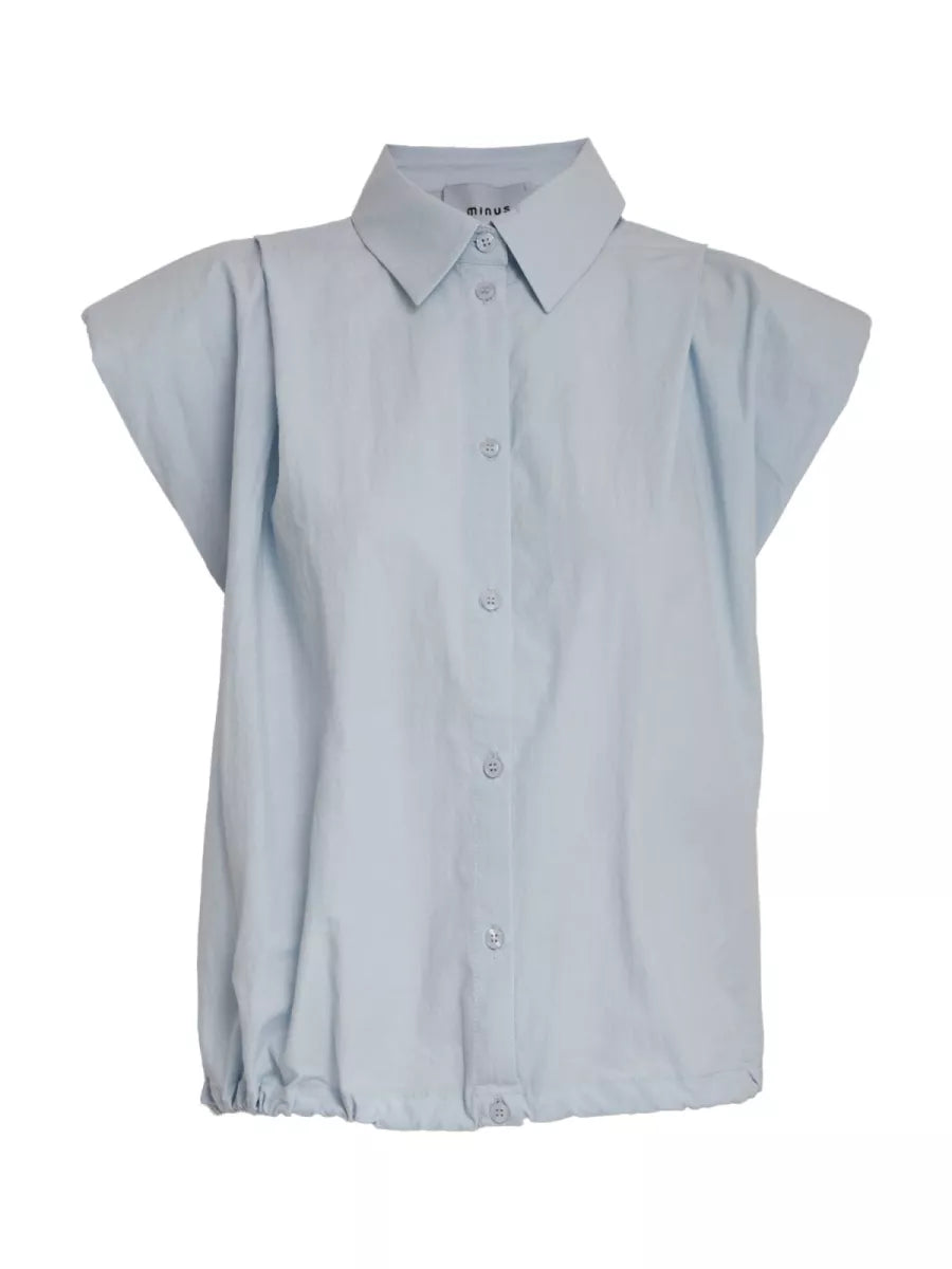 Minus Minus Blouse Licht blauw