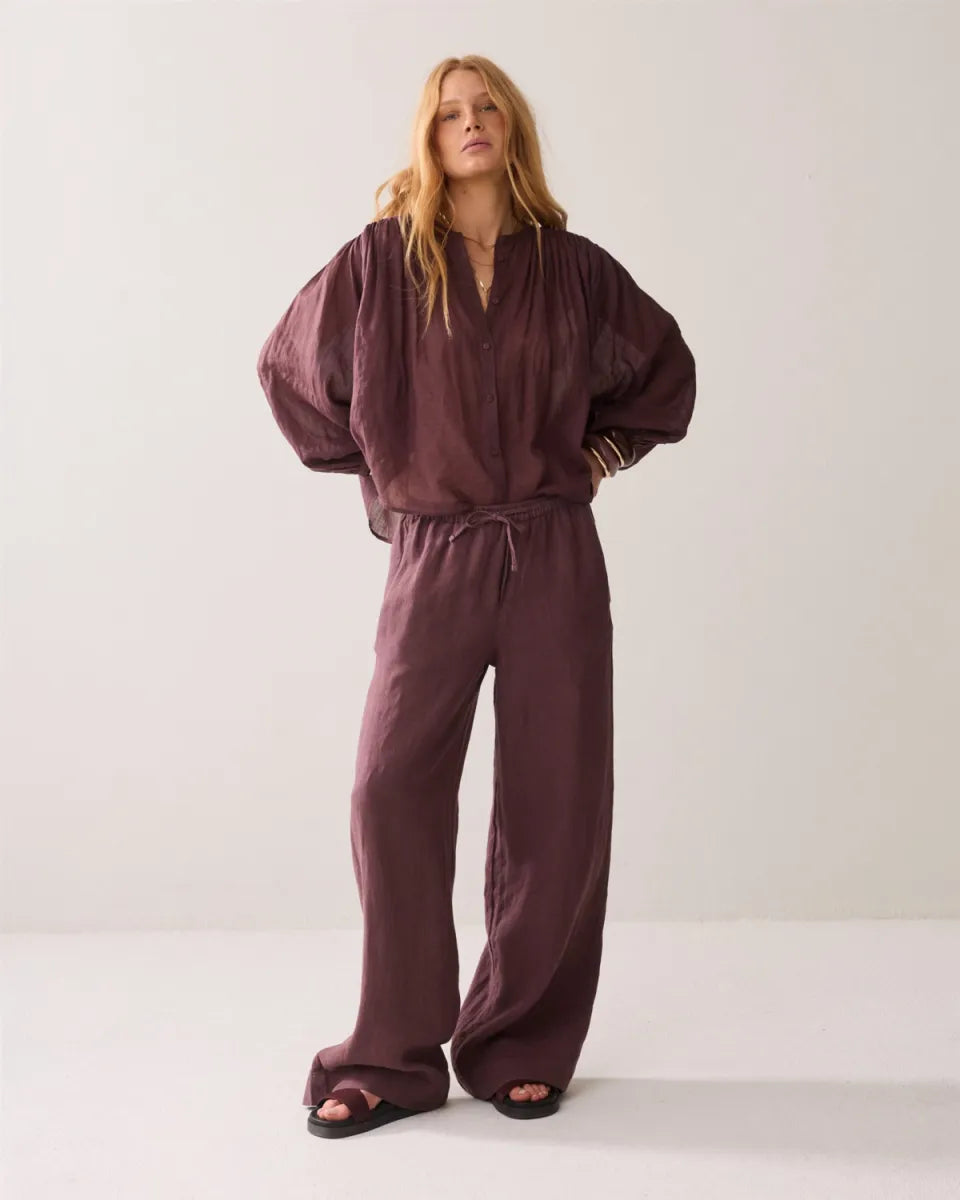 Summum Summum Blouse Bruin