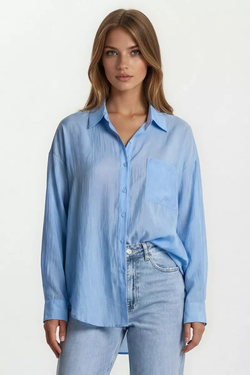 Turquoise by Daan Turquoise by Daan Blouse Blauw