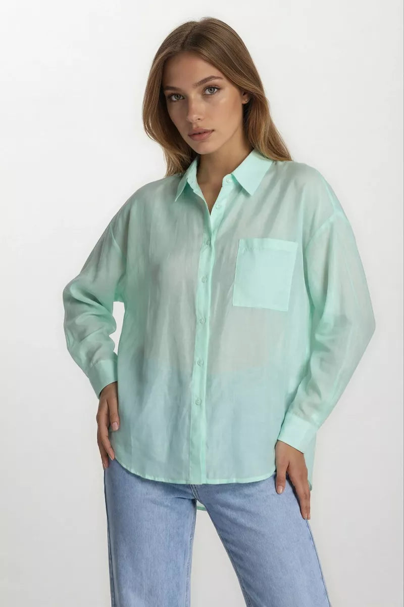 Turquoise by Daan Turquoise by Daan Blouse Mintgroen