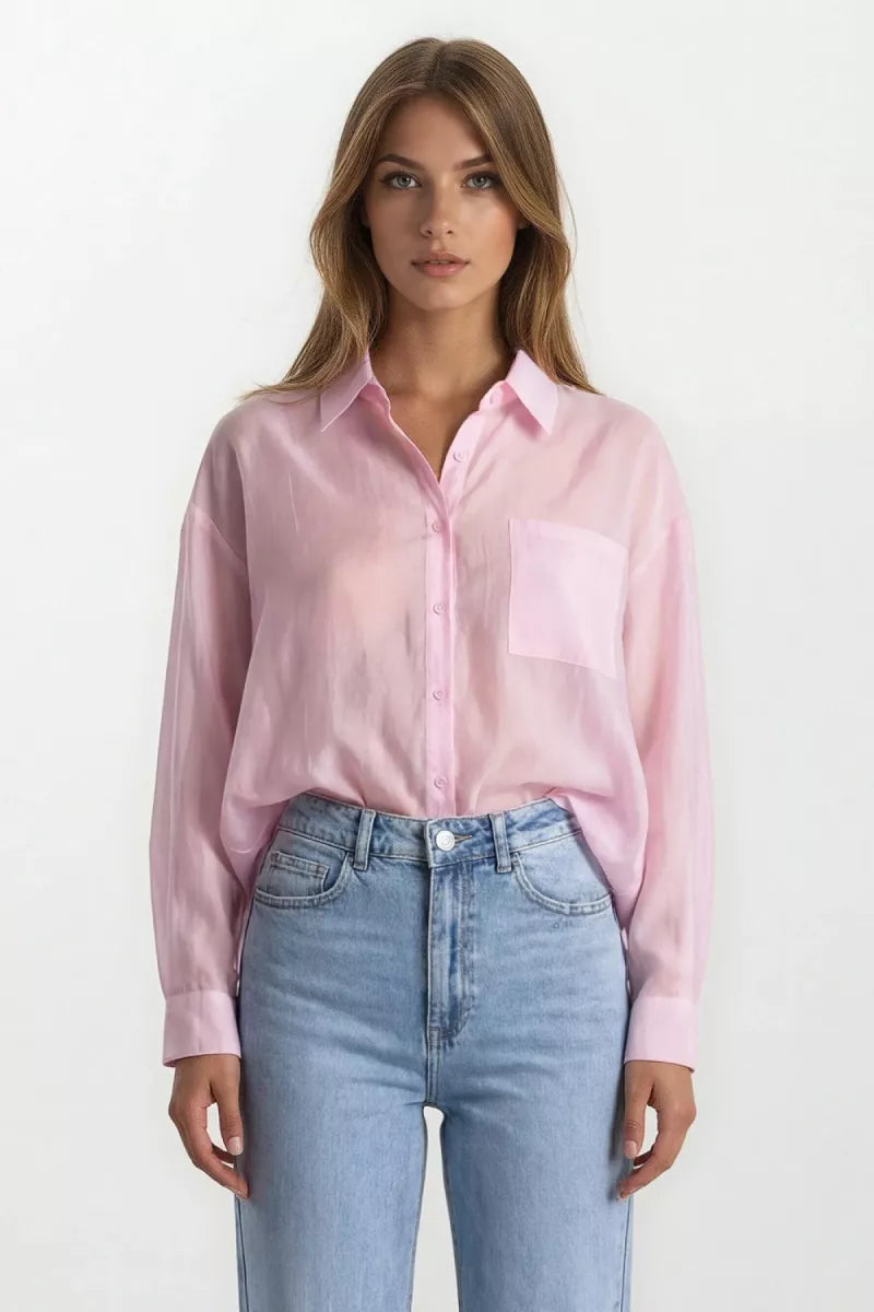 Turquoise by Daan Turquoise by Daan Blouse Licht roze