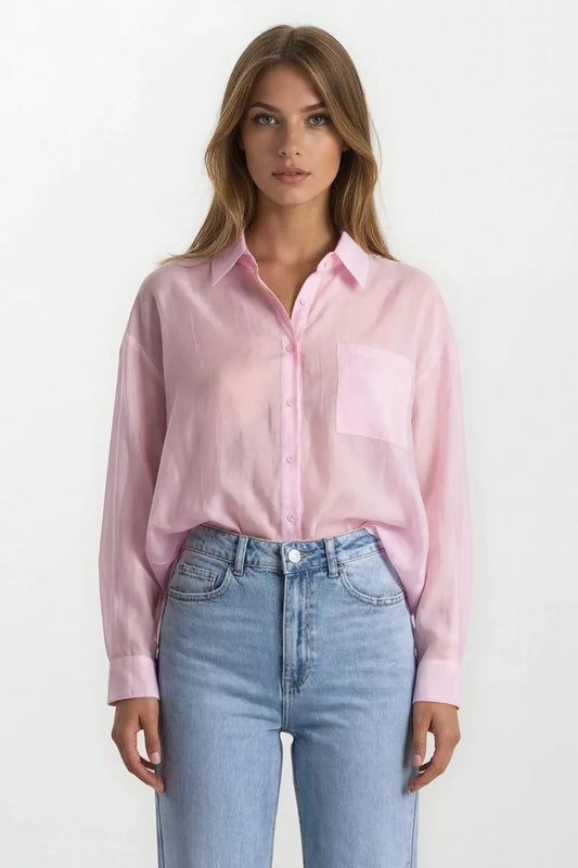 Turquoise by Daan Turquoise by Daan Blouse Licht roze