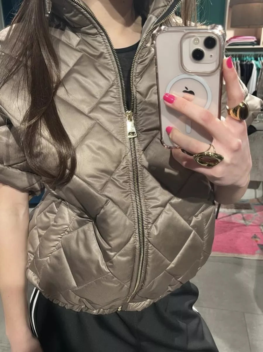 Sophie & Me Sophie & Me Bodywarmer Taupe