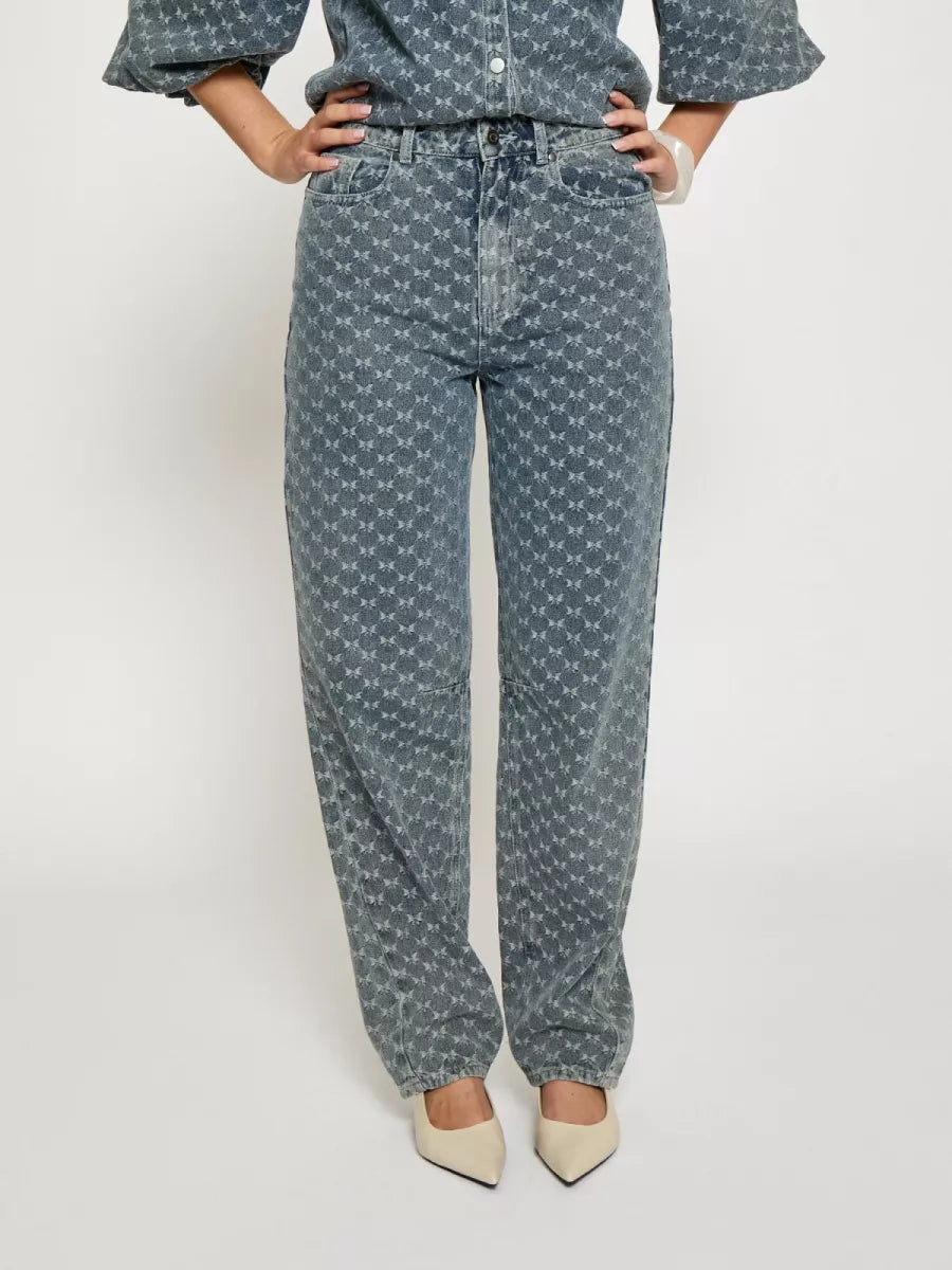 Minus Minus Broek Denim