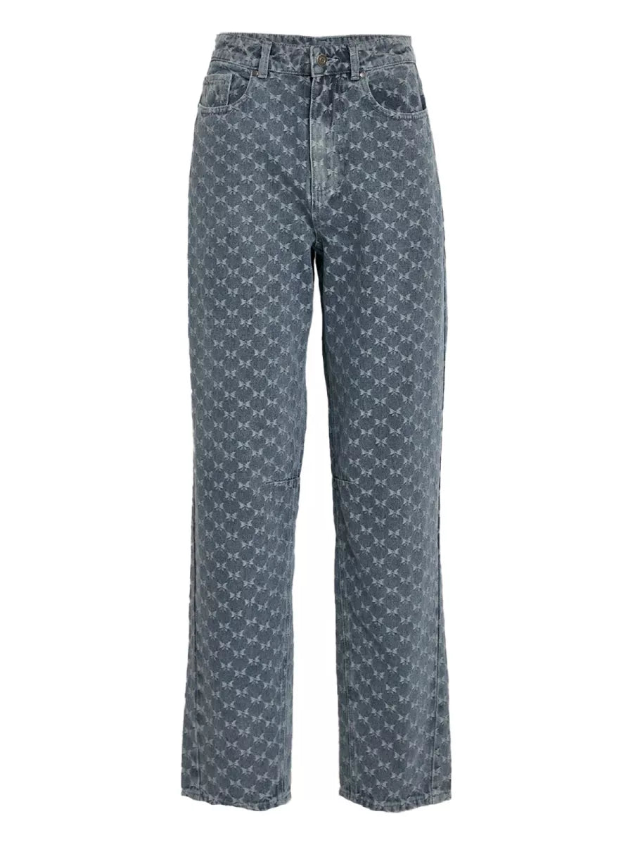 Minus Minus Broek Denim