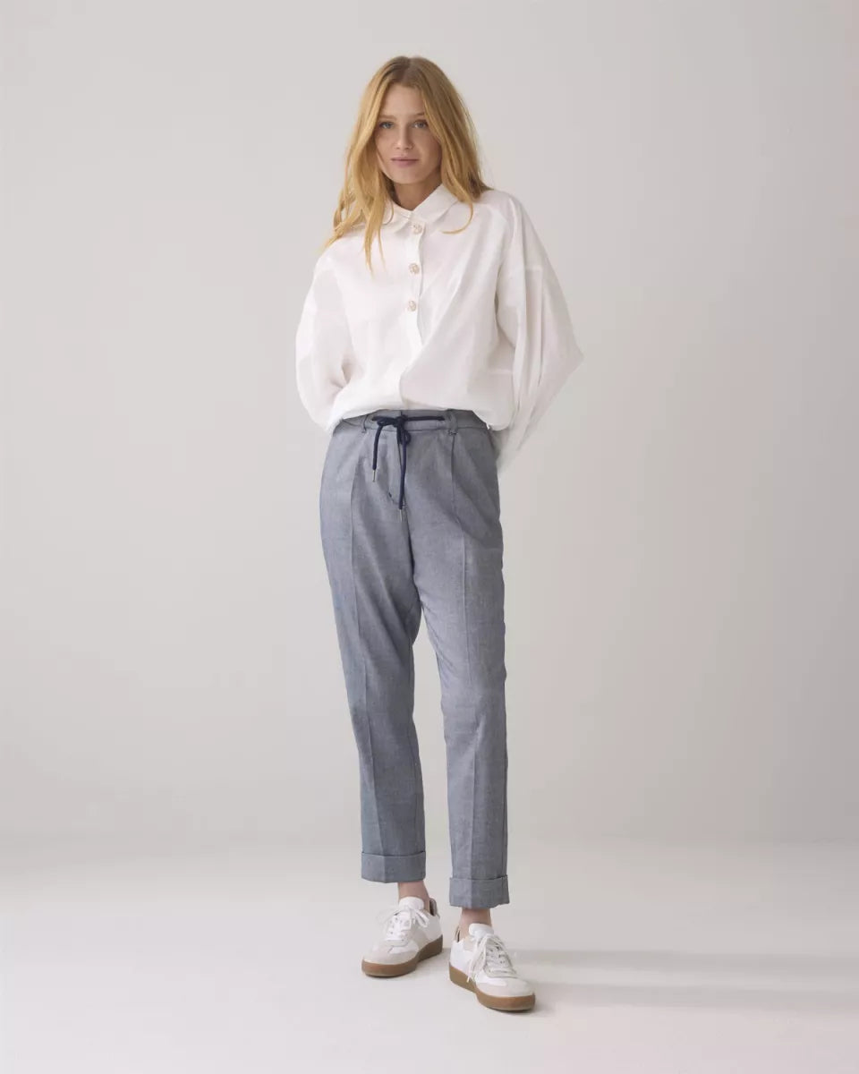 Summum Summum Broek Navy