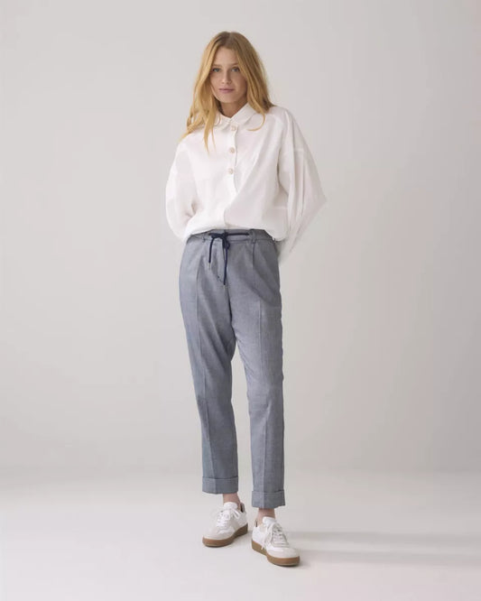 Summum Summum Broek Navy