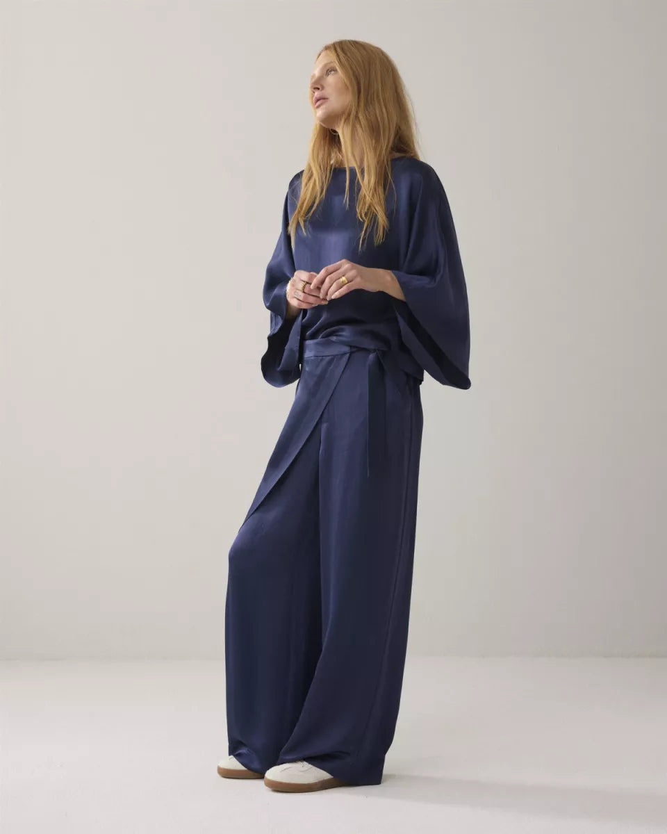 Summum Summum Broek Donker blauw