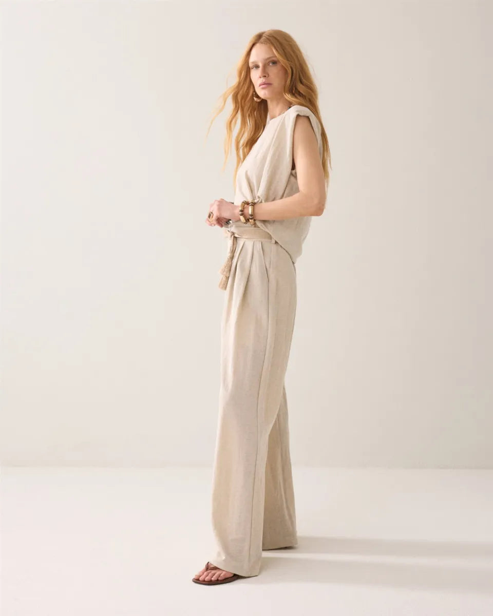 Summum Summum Broek Beige