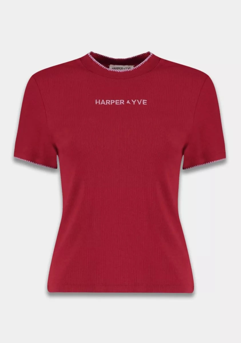 Harper&Yve Harper&Yve Shirt Rood
