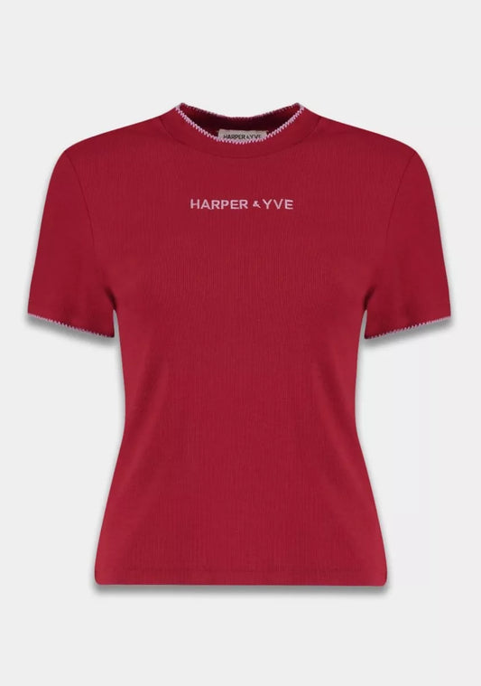Harper&Yve Harper&Yve Shirt Rood