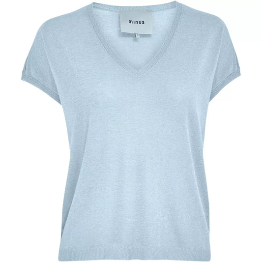 Minus Minus Top Blauw