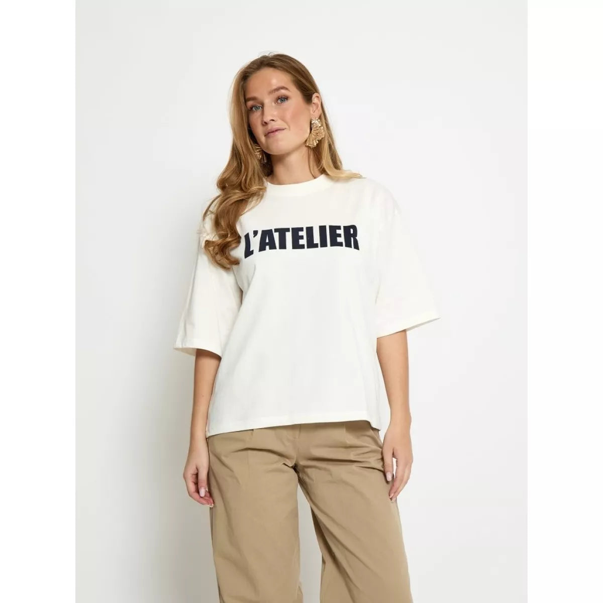 Minus Minus Shirt Ivoor