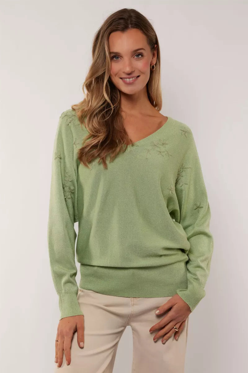 G-maxx G-maxx Sweater Lichtgroen