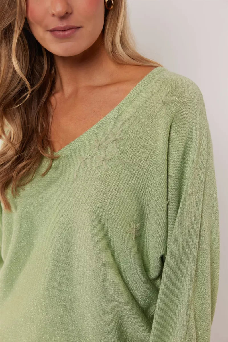 G-maxx G-maxx Sweater Lichtgroen