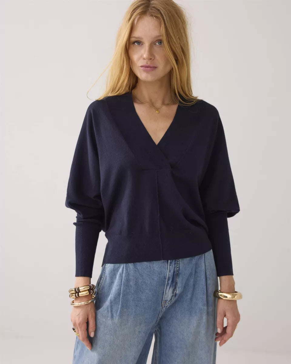 Summum Summum Sweater Blauw