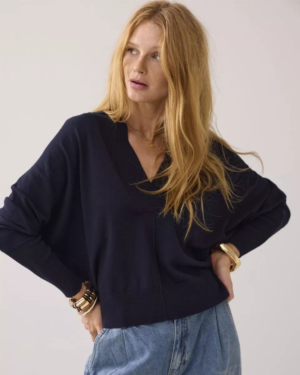 Summum Summum Sweater Blauw