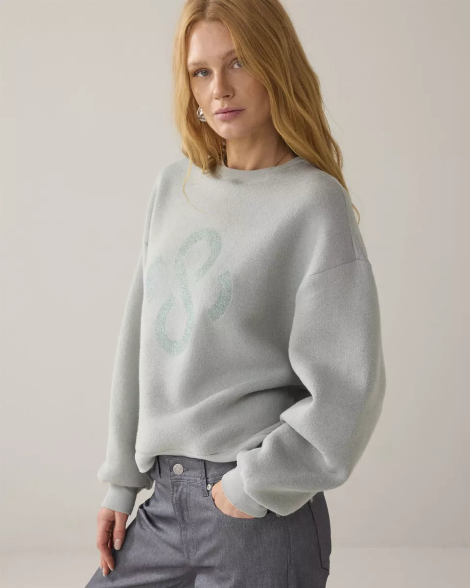 Summum Summum Sweater Lichtgroen