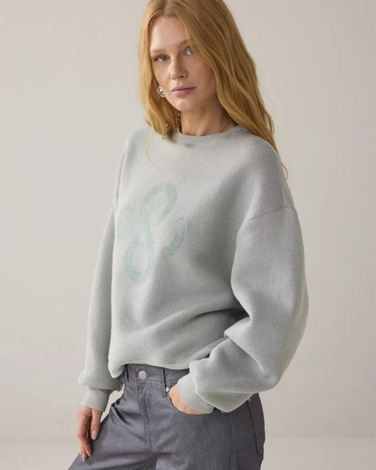 Summum Summum Sweater Lichtgroen