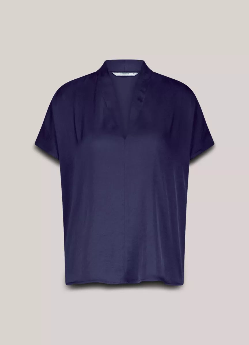 Summum Summum Top Donker blauw