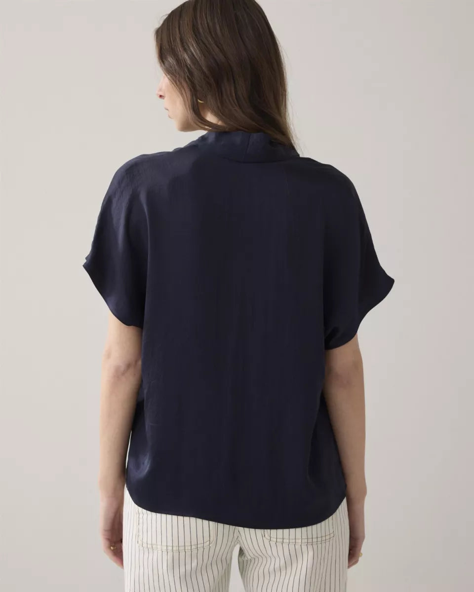 Summum Summum Top Donker blauw