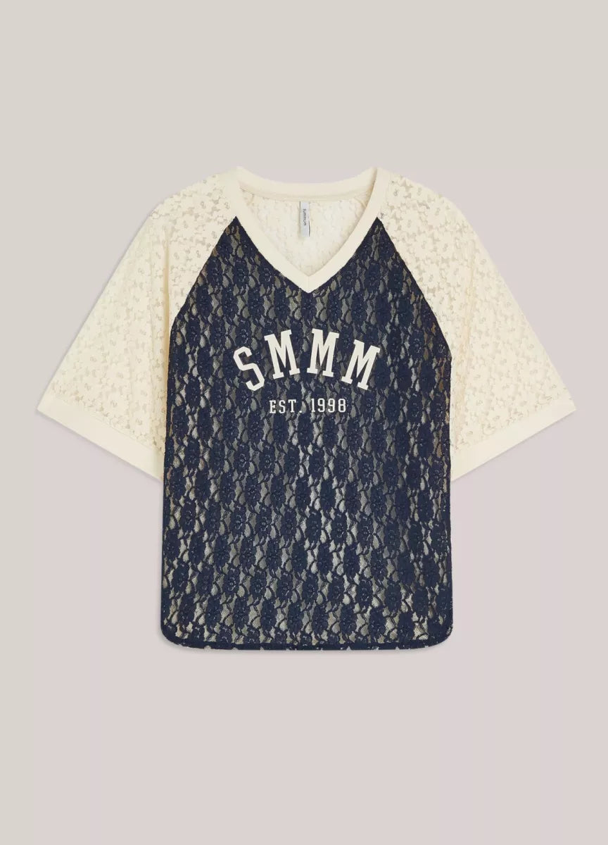 Summum Summum Top Donker blauw