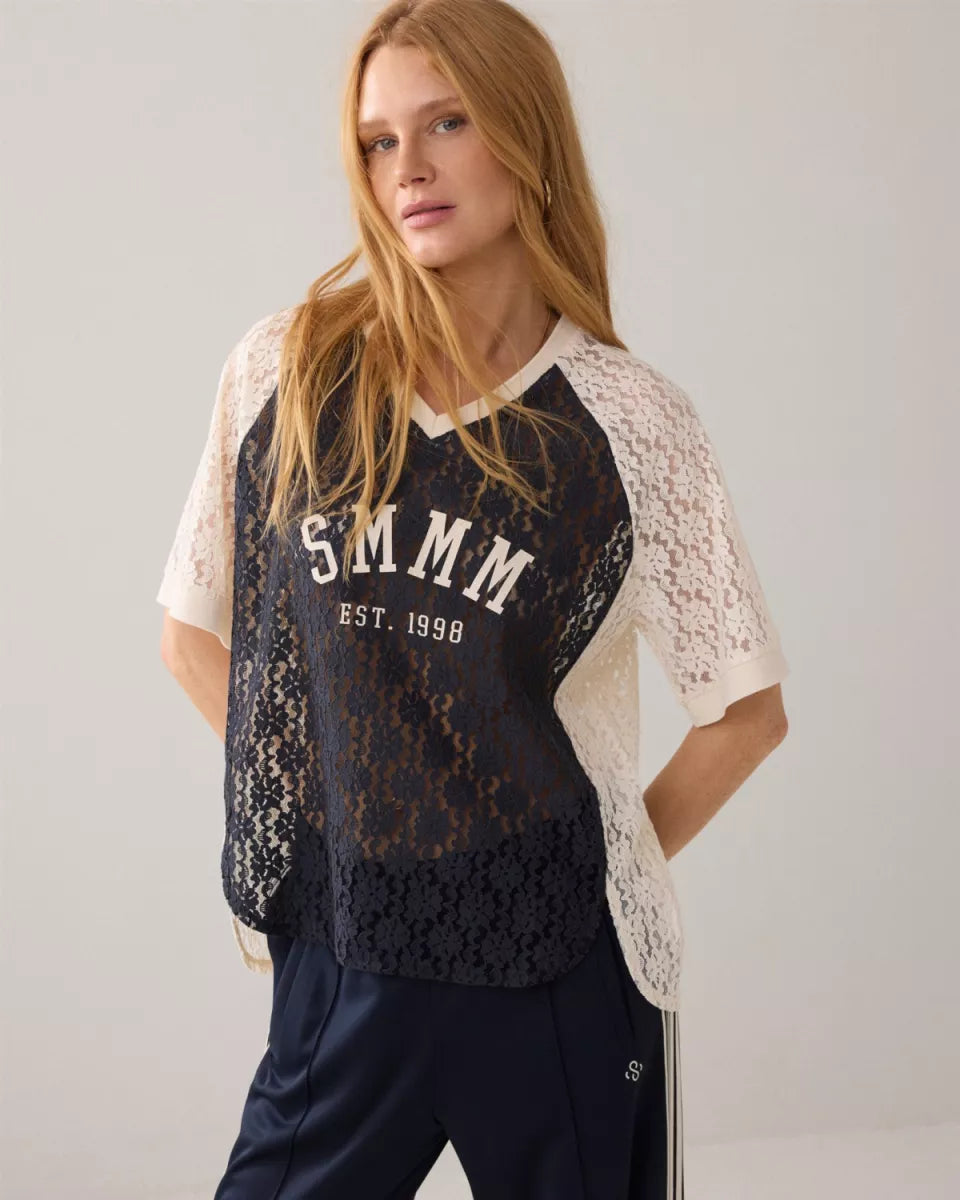 Summum Summum Top Donker blauw