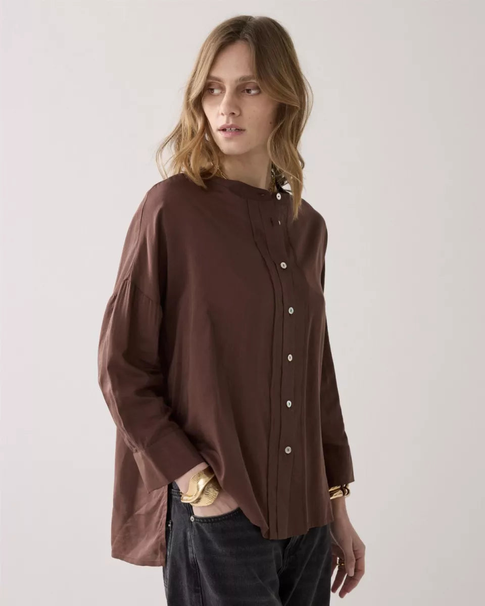 Summum Summum Blouse Bruin