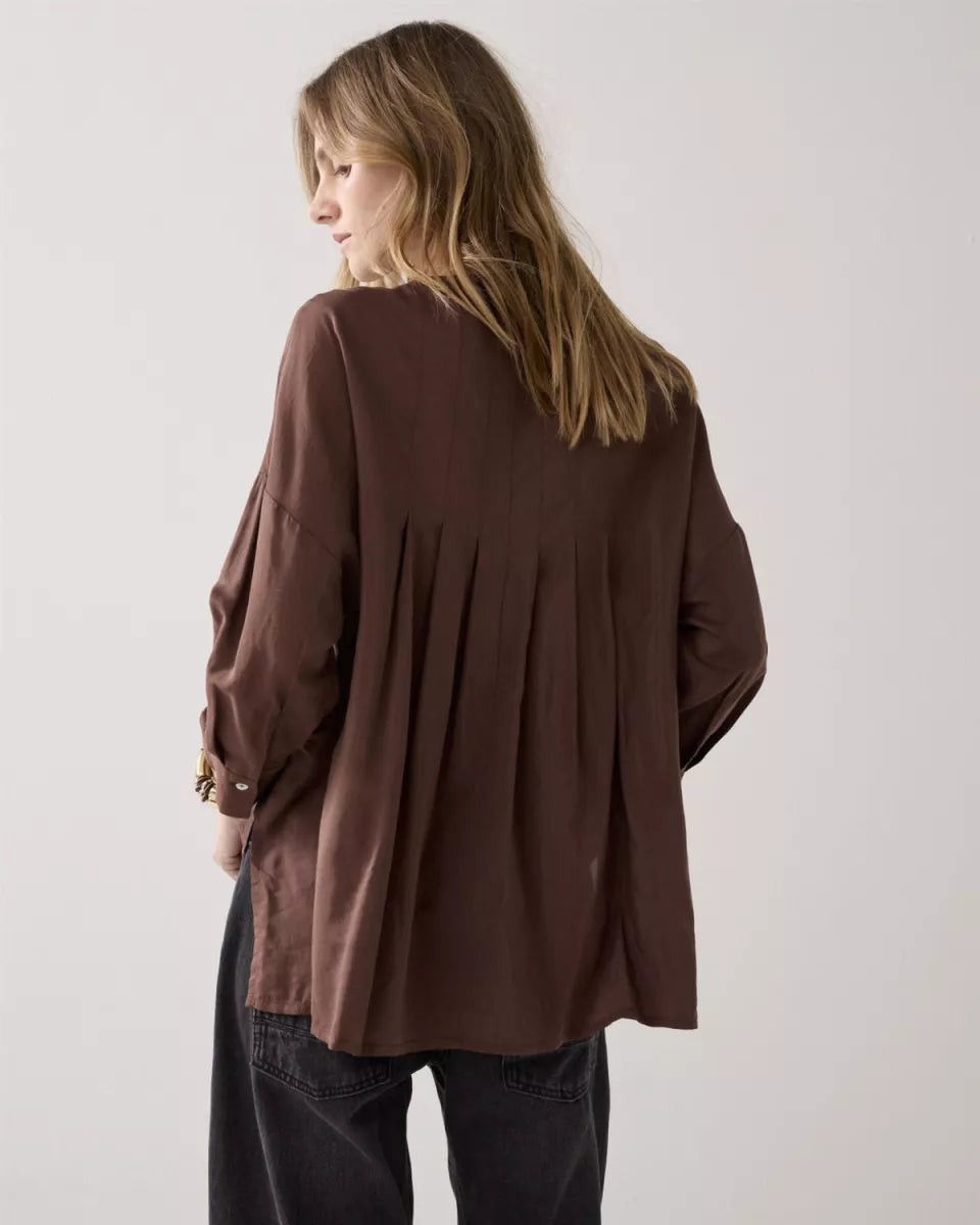 Summum Summum Blouse Bruin