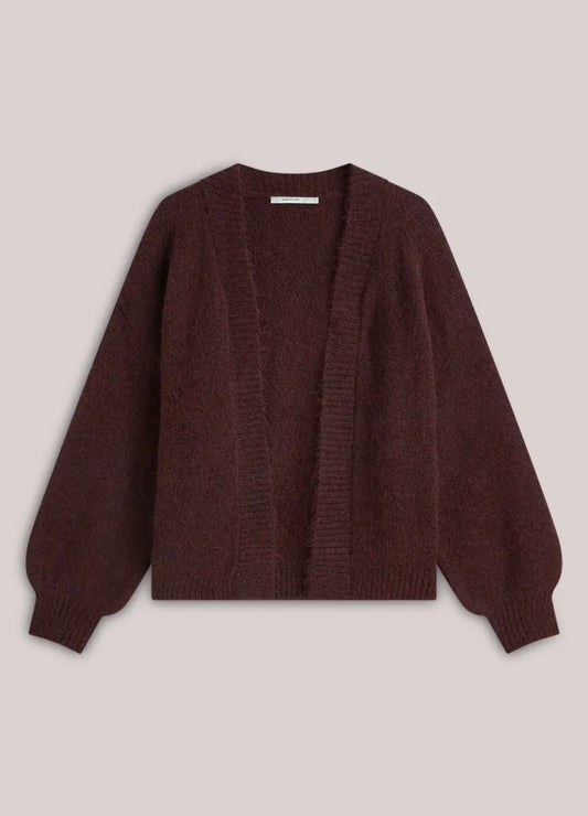 Summum Summum Vest Burgundy