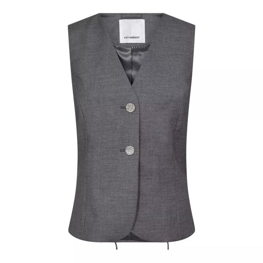 Co`couture Co`couture Gilet Grijs